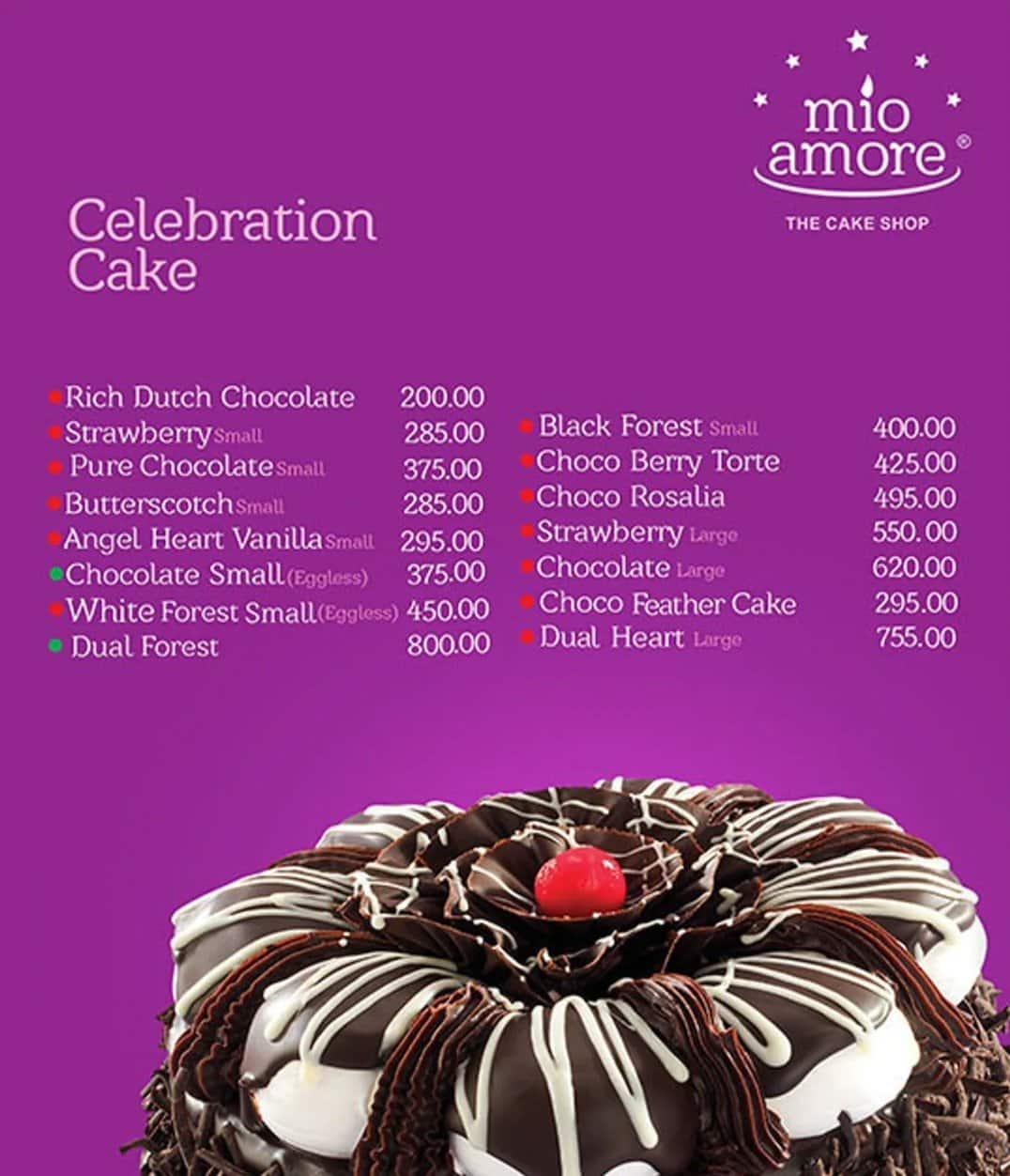 Three Tier Wedding/Anniversary Cake - Mio Amore – Kolkata Gifts