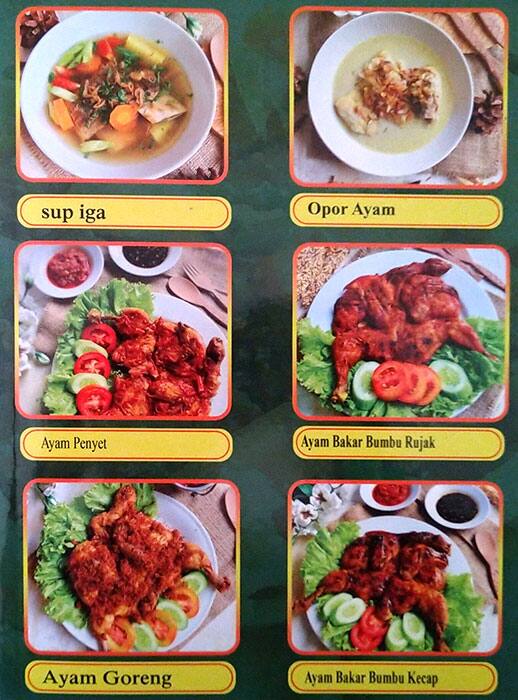 Suhariasih Menu Menu For Suhariasih Beji Depok