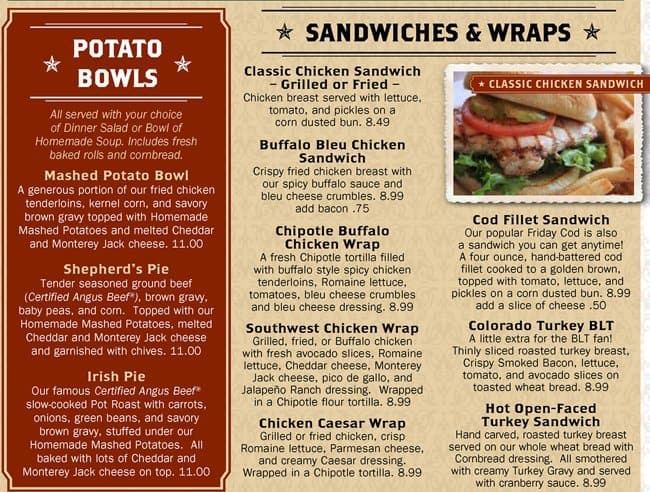 Menu at Black-eyed Pea pub &amp; bar, Denver, S Colorado Blvd