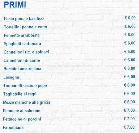 Menu di Pizza & Food 