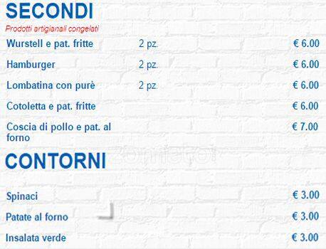 Menu di Pizza & Food 