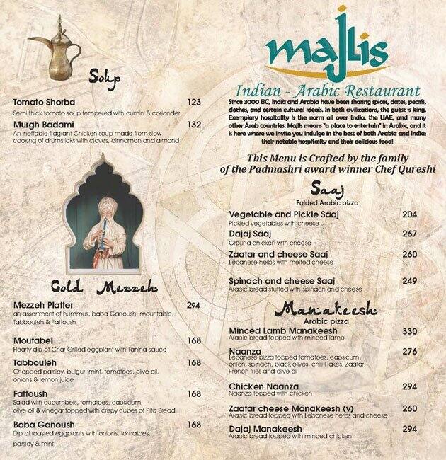 Majlis menu