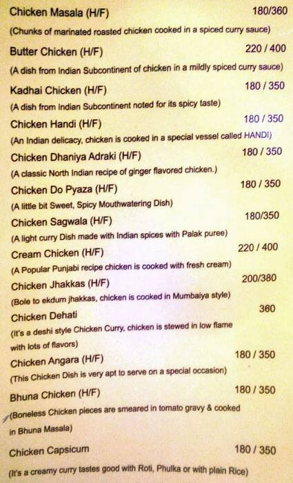 Hotel Garden Villa Menu Menu For Hotel Garden Villa Anandpuri Patna