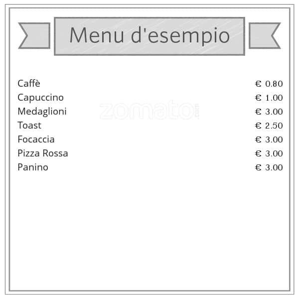 Menu di Fumo E Caffè Di Sergio Galdelli 