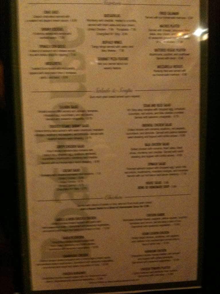 Menu At Boathouse Restaurant Winona Lake menu-at-boathouse-restaurant-winona-lake