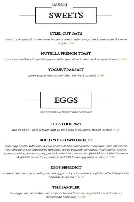 Menu At Fox Turtle Pub Bar Itasca 400 E Orchard St
