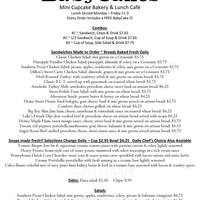 Babycakes Menu Menu For Babycakes Oakwood Gainesville Babycakes Menu Menu For Babycakes Oakwood Gainesville