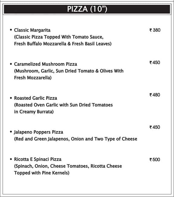 Falafel Lovers menu