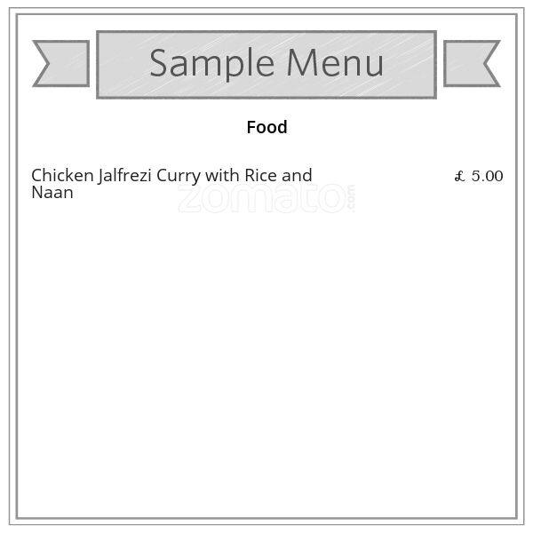 Toolans Bar menu