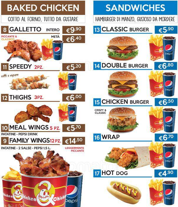 Menu di Chicken&Chicken 