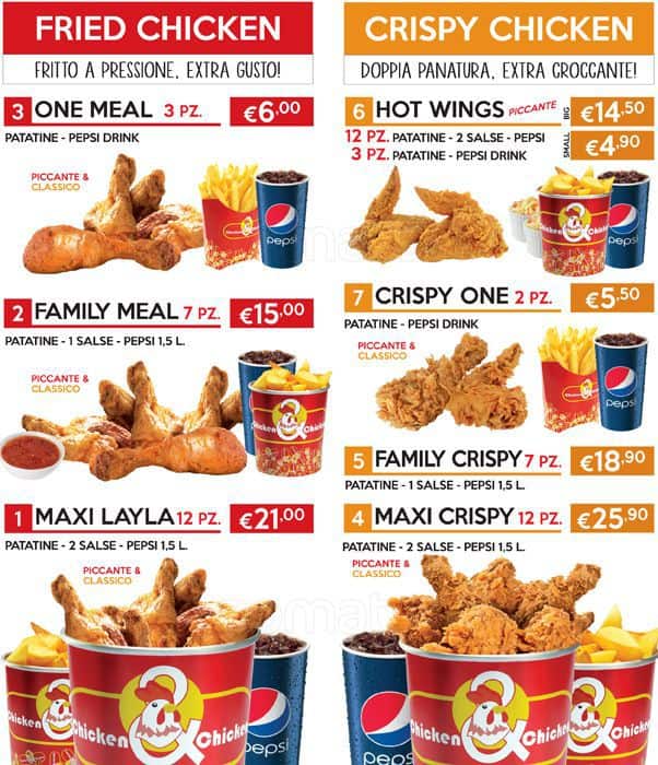 Menu di Chicken&Chicken 
