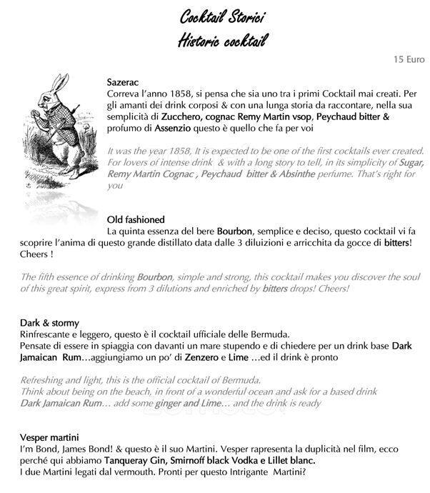 Menu di Hotel Majestic 