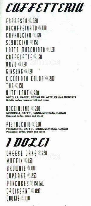 Menu di Mordimi 