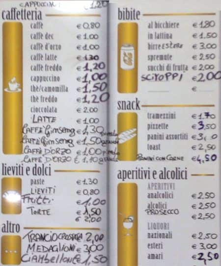 Menu di Pit Stop 