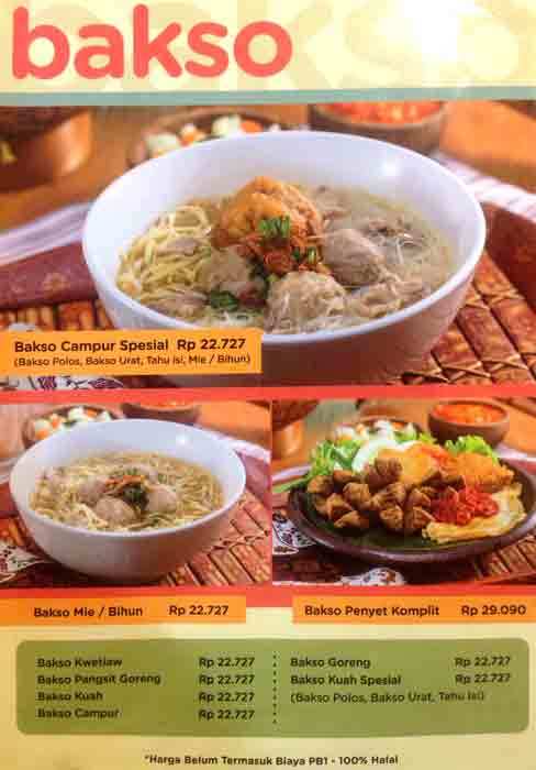  Bakso Lapangan Tembak Senayan Menu Zomato Indonesia