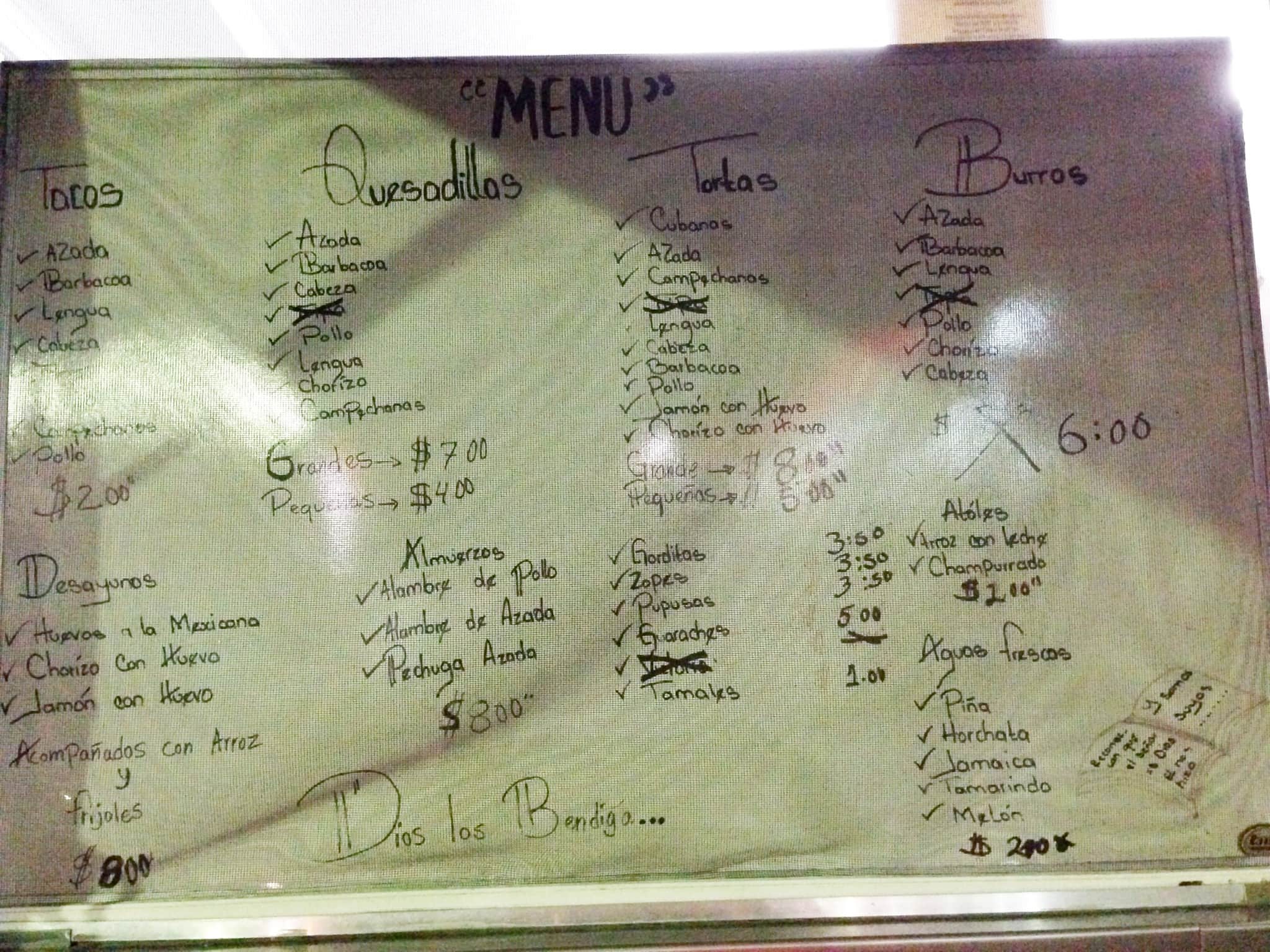 Tacos Movil Jr. Menu, Menu for Tacos Movil Jr., West Durham, Research