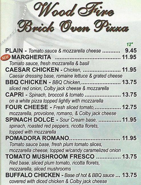 View Randazzo's Menu Pictures
