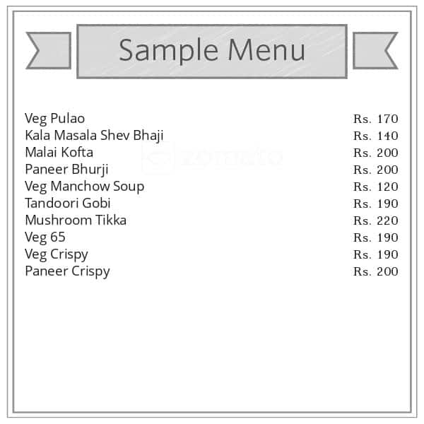 gokul hotel mumbai naka nashik menu card