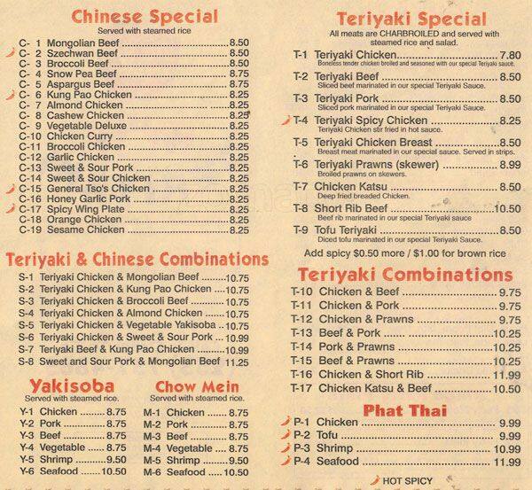 Ringo Wok Menu Menu For Ringo Wok Kent Kent