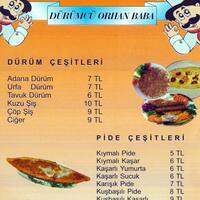 Durumcu Baba Menu Menu For Durumcu Baba Gumbet Bodrum