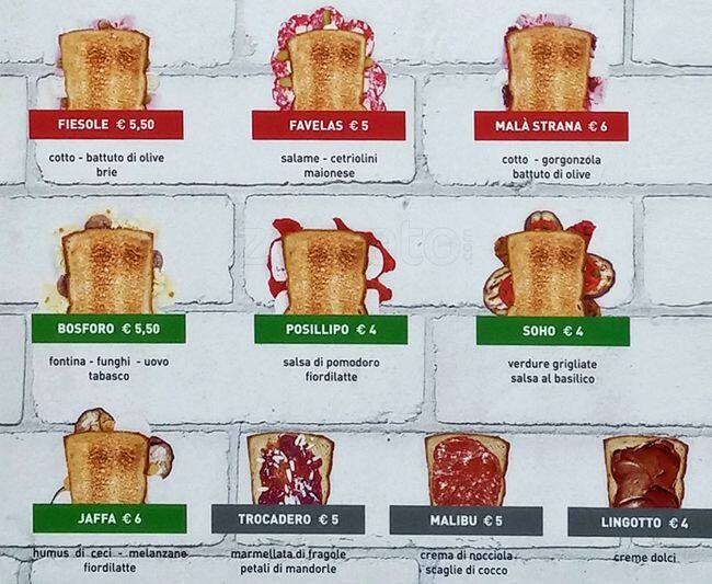 Menu di StreeTOAST 