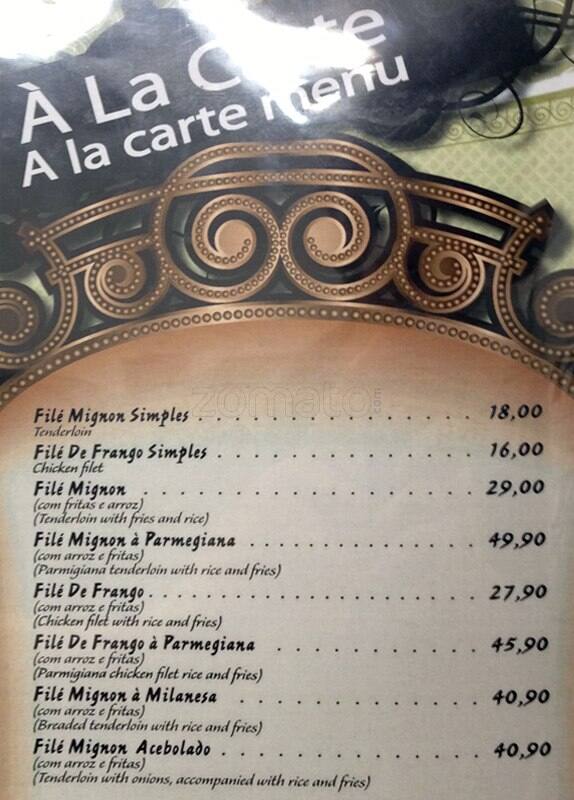 Esfiha Cedro do Líbano cardápio