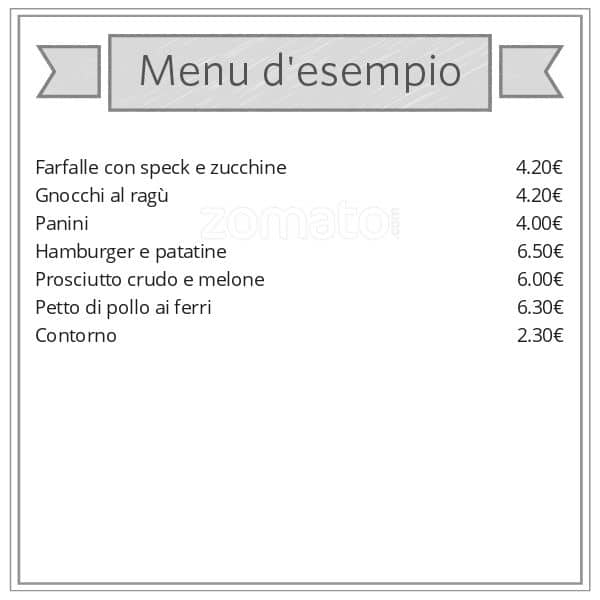 Menu di Hollywood Bar 