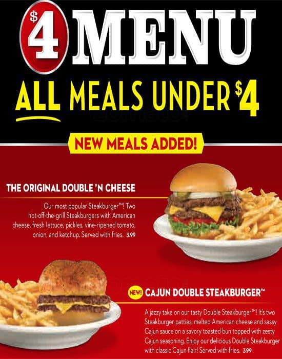 steak and shake menu