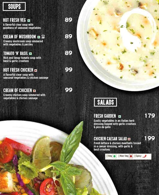 Pizza Hut Menu Menu For Pizza Hut Connaught Place New Delhi