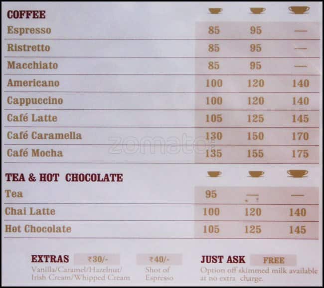 Download Costa Coffee Prices Pictures Overall Wallpaper