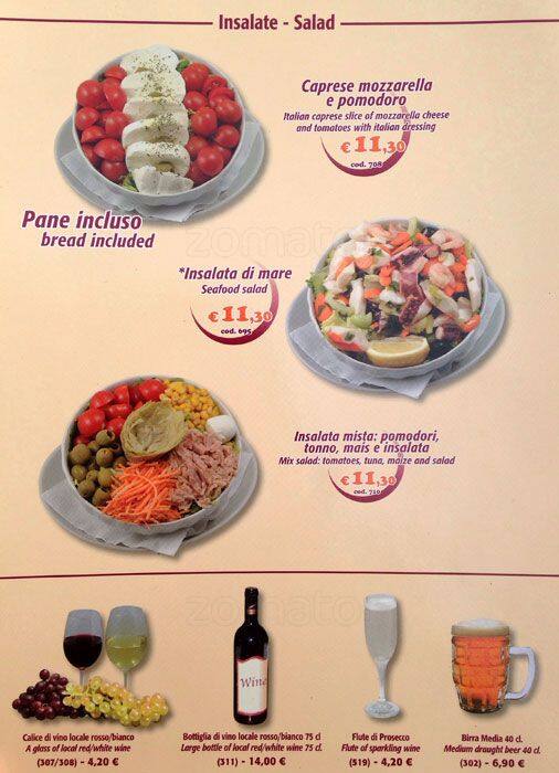 Menu di Bar Colosseo 