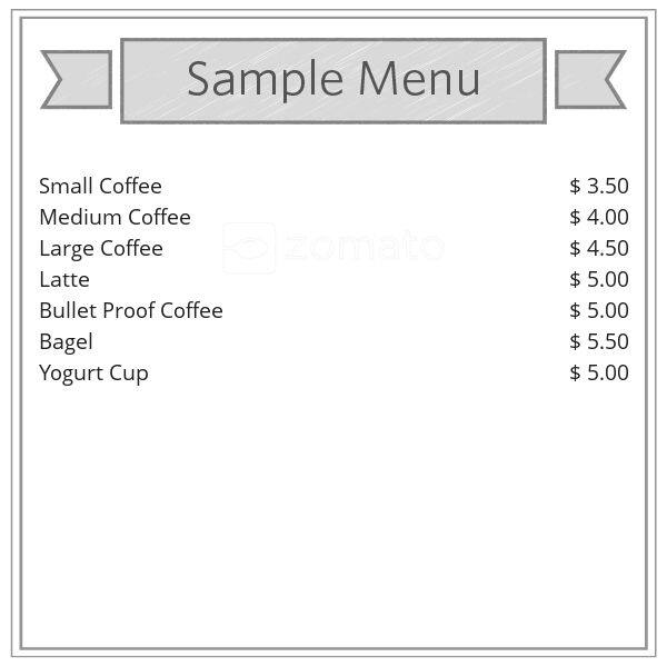 Menu at Tamp & Grind Coffee cafe, Browns Plains