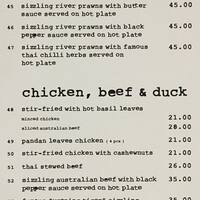 Absolute Thai Gardens Menu Menu For Absolute Thai Gardens Mid Valley City Kuala Lumpur