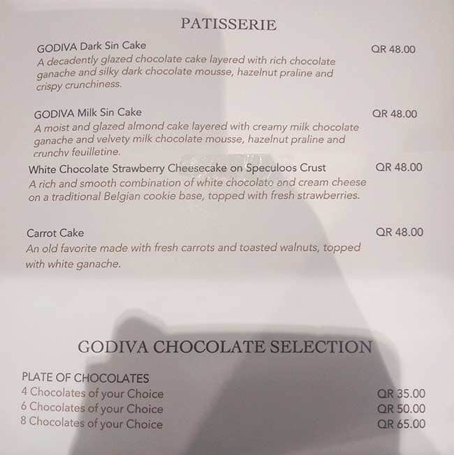 Carta de GODIVA