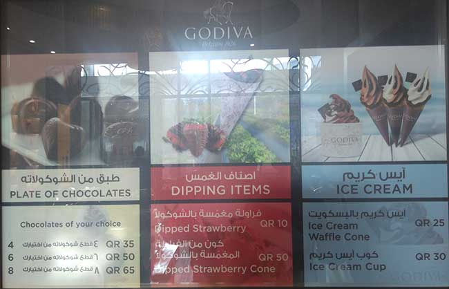 Carta de GODIVA