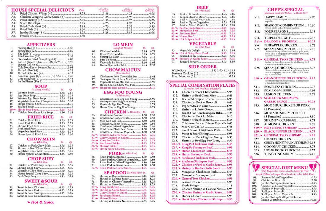 China Kitchen Menu, Menu for China Kitchen, Mobile, Mobile Bay