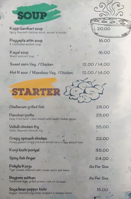 ustad hotel al nahda menu