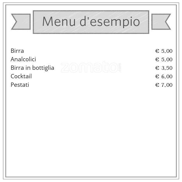 Menu di Jarro il quattordicesimo 