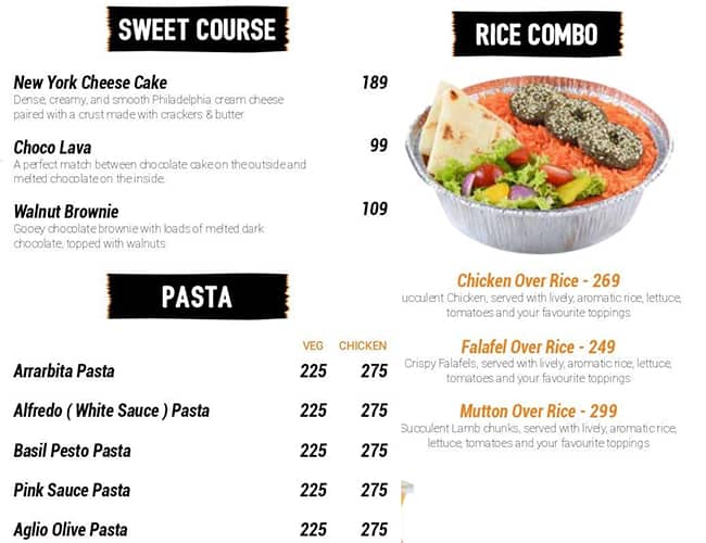 Doner & Gyros - Patiala menu