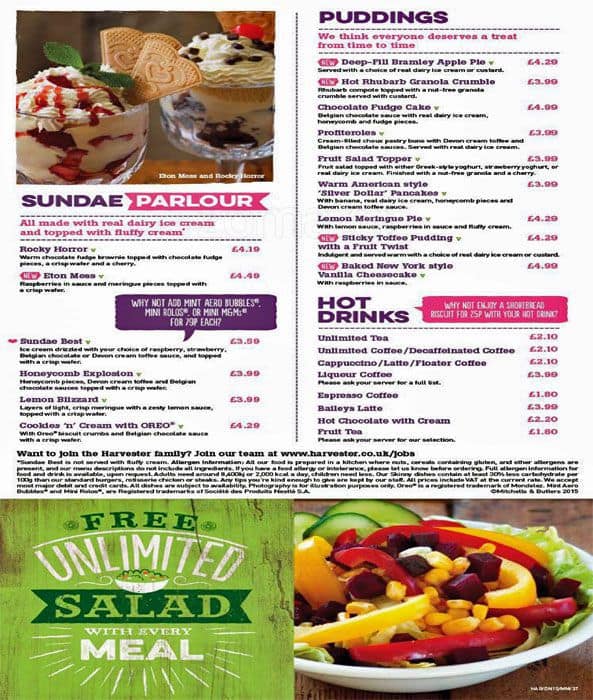 Menu At Harvester Restaurant Staines Upon Thames Tilly S Ln   80c5ef7a83a367f8b8f7717ba5682616 