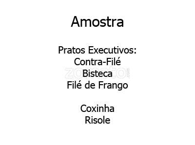 Esquina da Fama cardápio