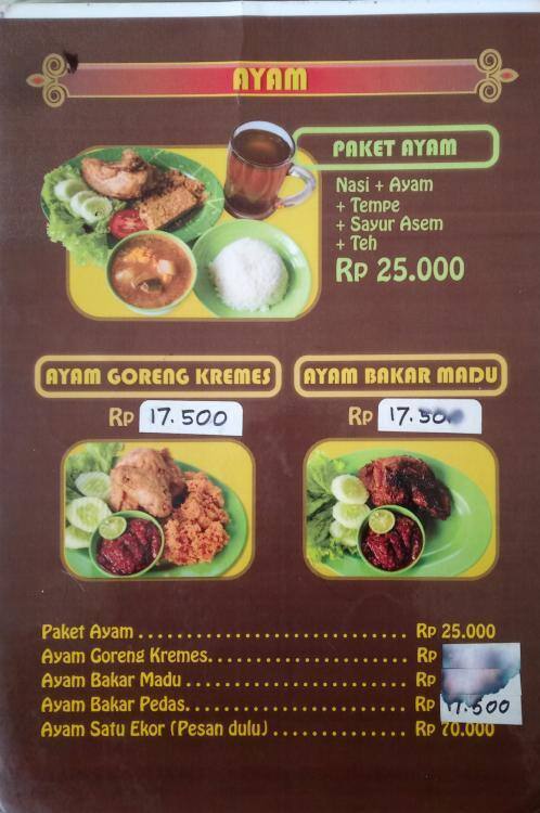 Warung Bu Broto Menu, Menu untuk Warung Bu Broto, Jelambar 