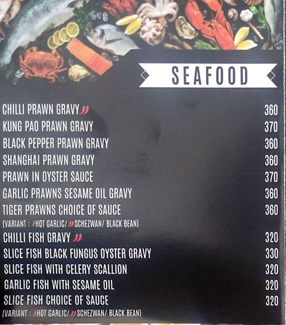 Chilli Dragon The Korean Cafe menu