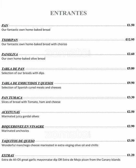 Malvarosa Menu, Menu for Malvarosa, Portobello, Edinburgh Zomato UK