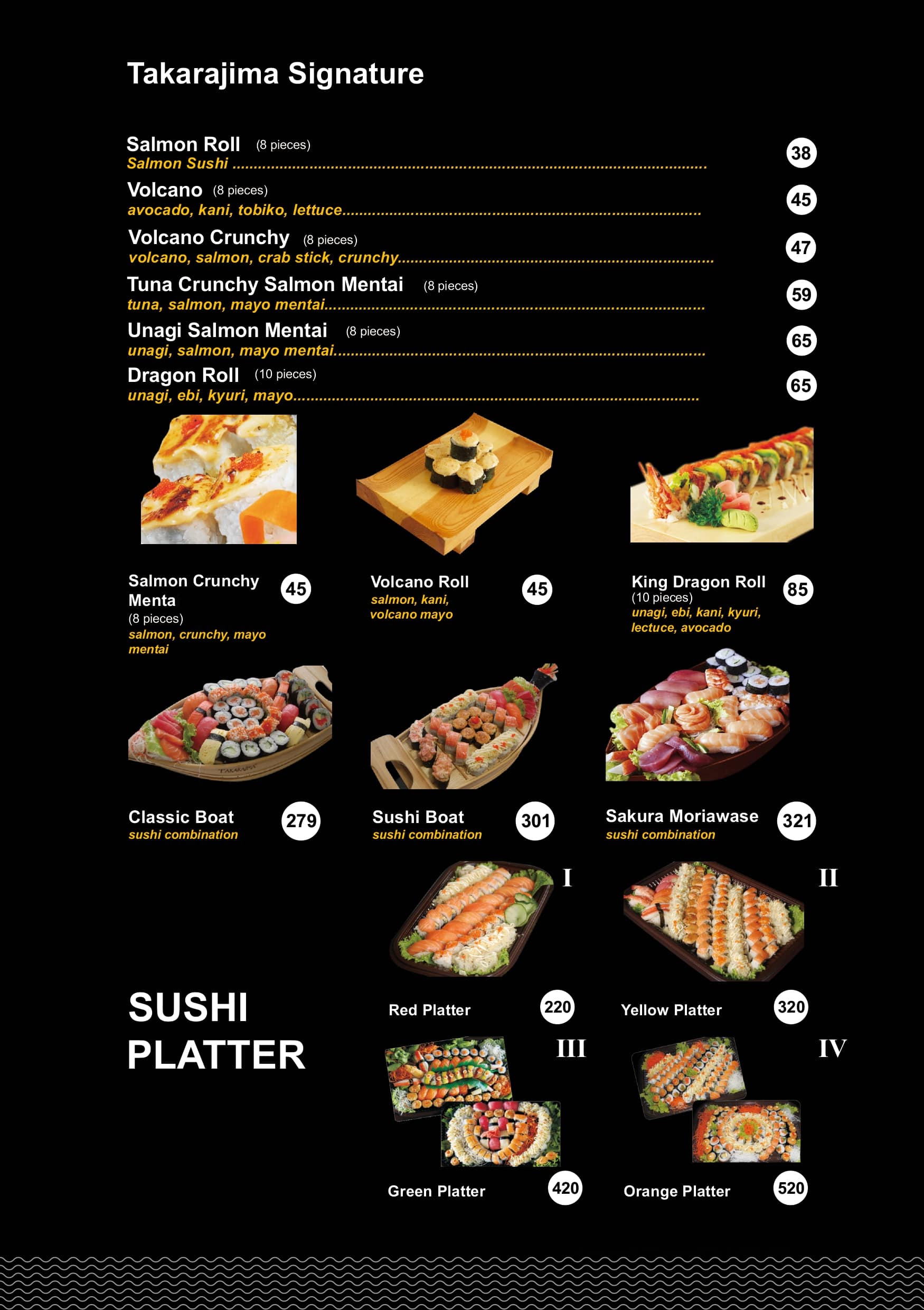 Takarajima Menu Menu Untuk Takarajima Beji Depok