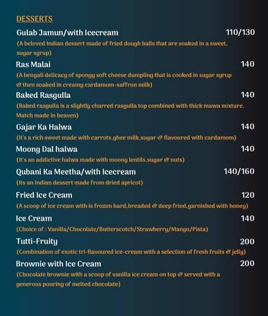 Lazeez menu