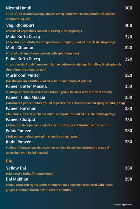 Lazeez menu