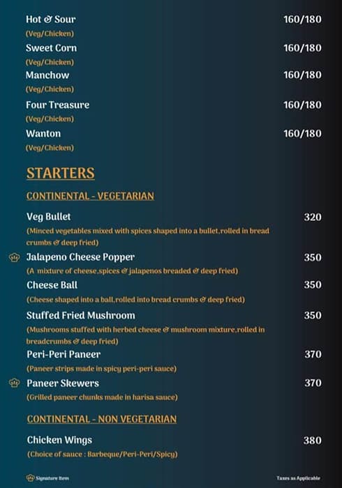 Lazeez menu
