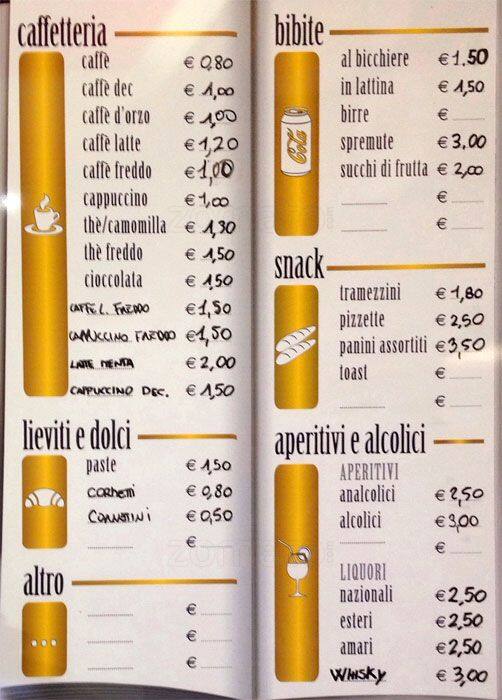 Menu di Coffee Time 
