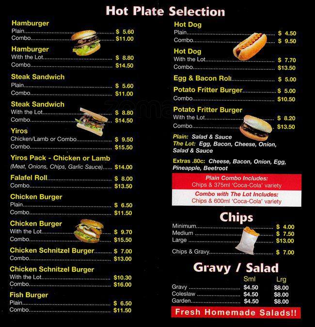 Dolphin Fish Shop and Take Away Menu Urbanspoon/Zomato